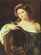  Titian Profane Love (Vanity) Germany oil painting reproduction